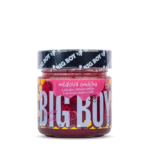 BIG BOY® Medová omáčka s jahodou 250 g
