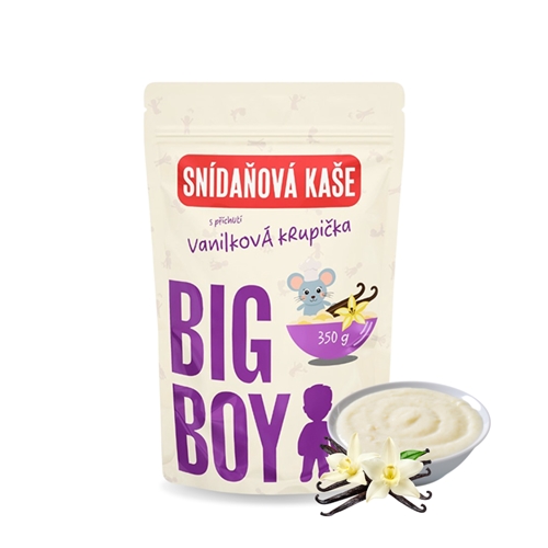 BIG BOY® Rýžová kaše Vanilková krupička 350g BIG BOY® Rýžová kaše Vanilková krupička 350g