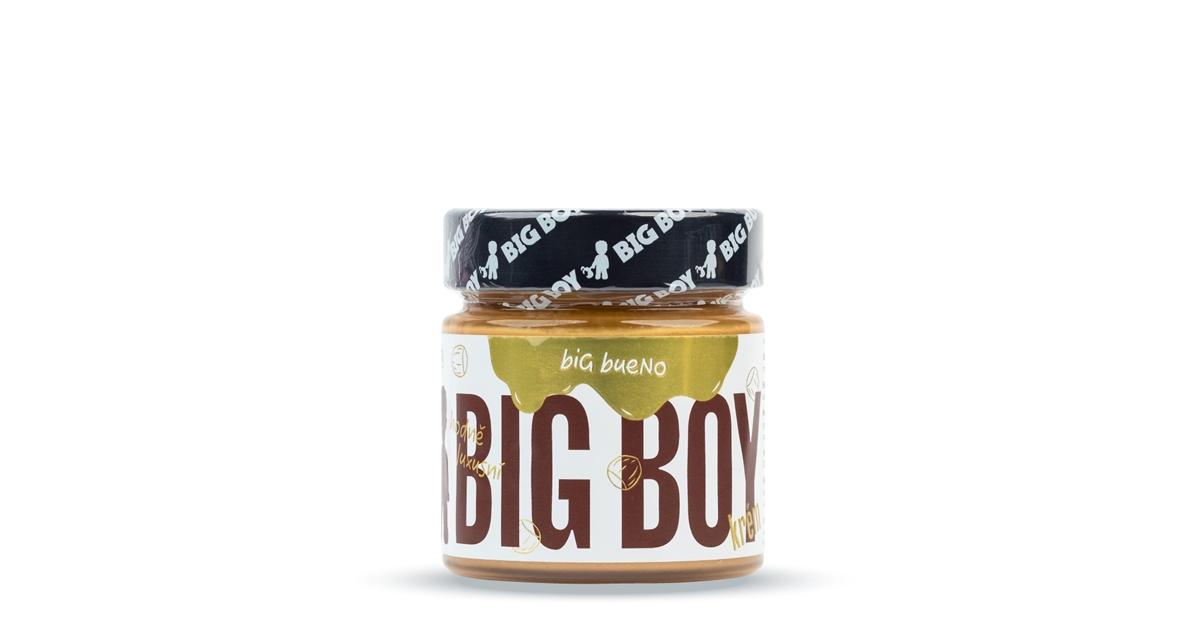 BIG BOY® BIG Bueno - Jemný sladký lískooříškový krém 220g