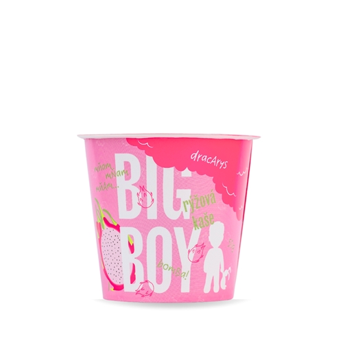 BIG BOY® Rýžová kaše Dracarysv kelímku 50g BIG BOY® Rýžová kaše Dracarysv kelímku 50g