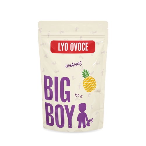 BIG BOY® Ananas kousky lyofilizované 150 g