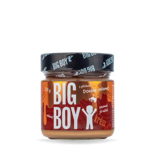 BIG BOY® Double caramel - Arašídový krém s karamelem a solí 250 g