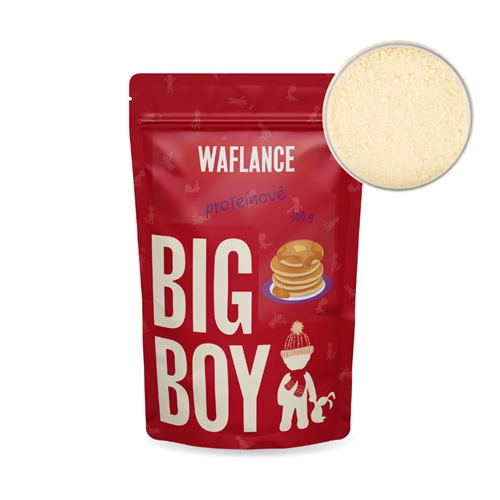 BIG BOY® Proteinové Waflance - sypká směs na přípravu vaflí a lívanců 300g EKO