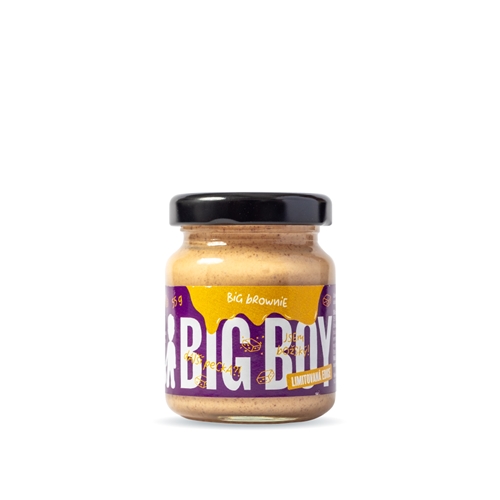 BIG BOY® Mini Big Brownie - Lískový krém s kešu a bílou čokoládou 55g