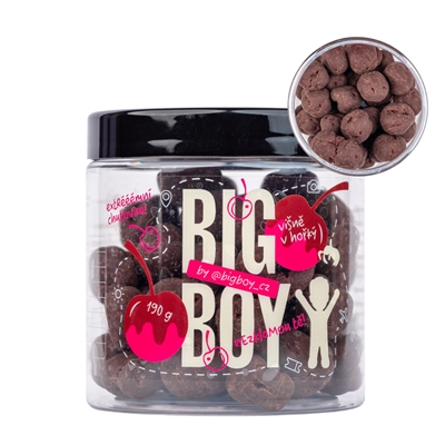 BIG BOY® Višně v tmavé čokoládě 190g