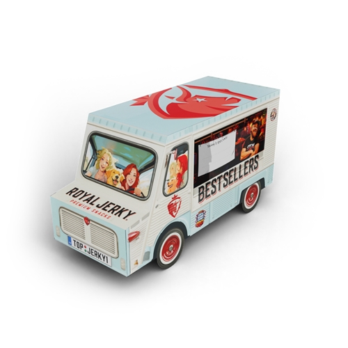 Royal Jerky: Bestsellers FOOD TRUCK plný sušeného masa (7x jerky)