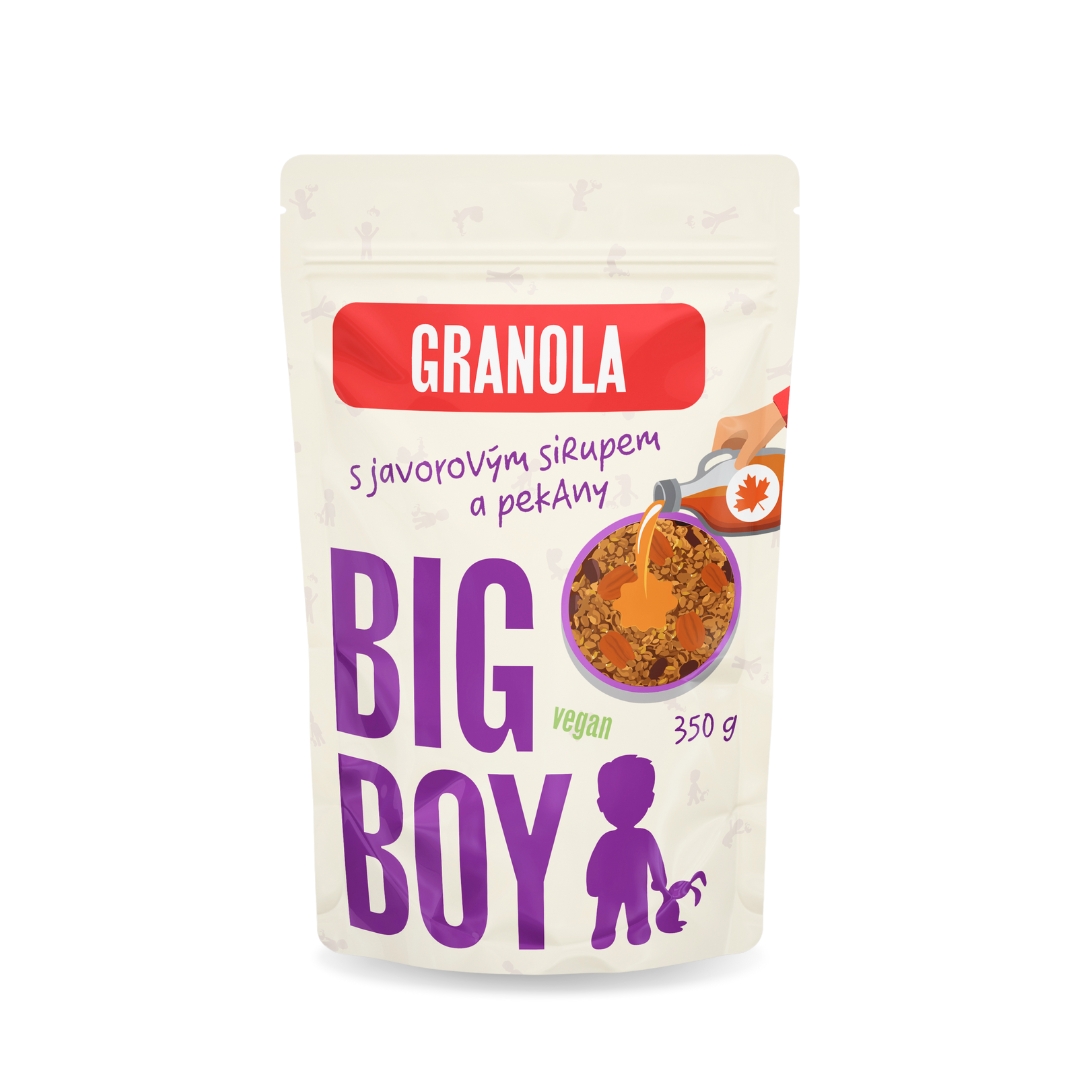 BIG BOY® Granola s javorovým sirupem 350g