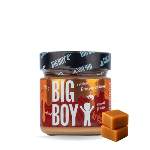 BIG BOY® Double caramel - Arašídový krém s karamelem a solí 250 g