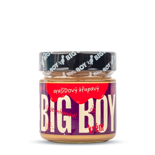 BIG BOY® Arašídový krém křupavý 250g