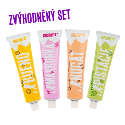 BIG BOY® Tuby - Ochutnej všechny 300g BIG BOY® Tuby - Ochutnej všechny 300g