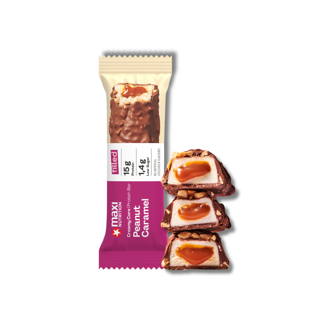 Maxi Nutrition Creamy Core Protein Bar 45 g - arašídy/ karamel