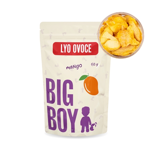 BIG BOY® Mango plátky lyofilizované 130 g