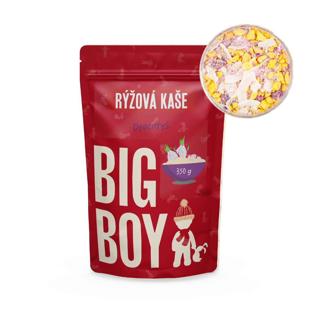 BIG BOY® Rýžová kaše Dracarys 350g Eko varianta