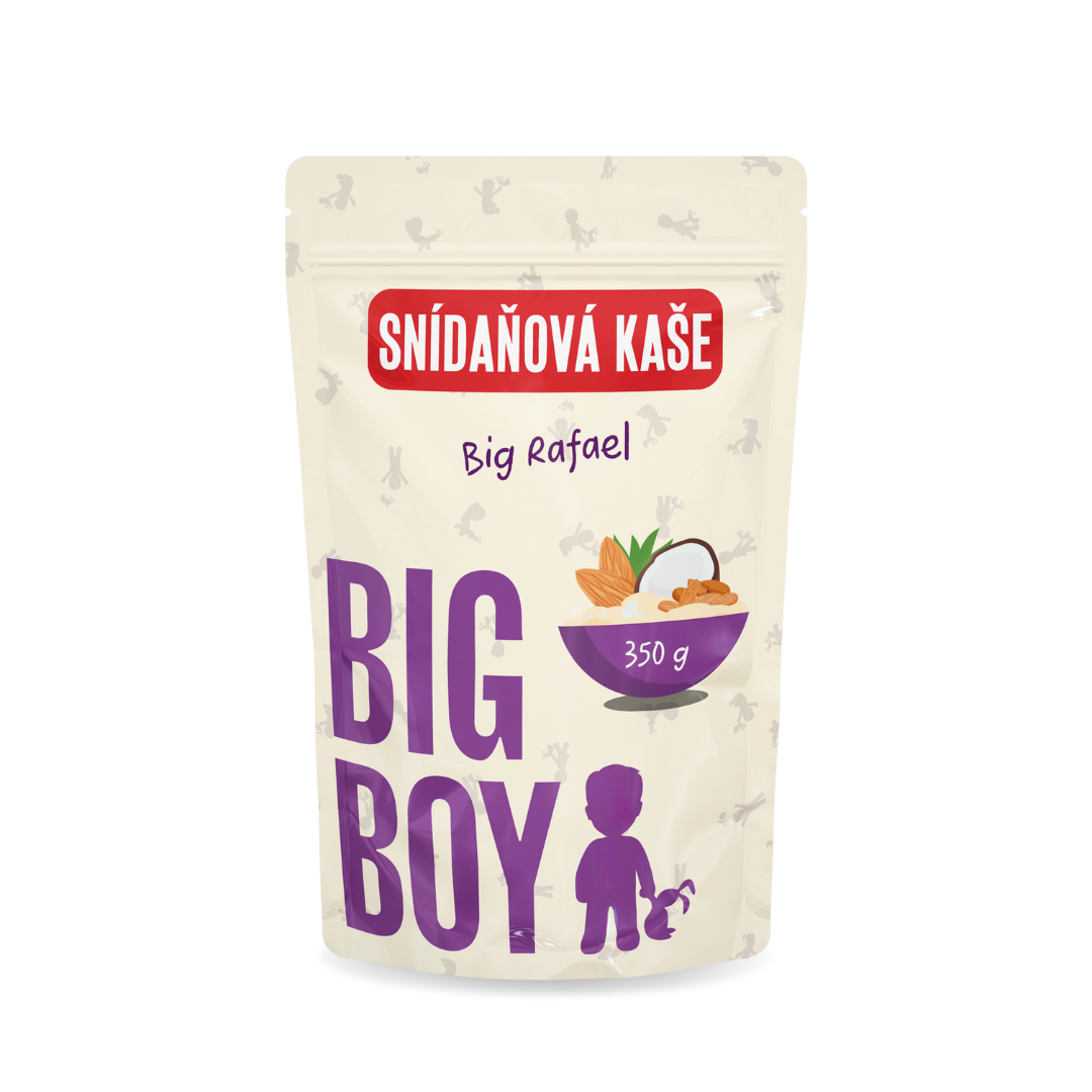 Big Boy Snídaňová kaše Eko varianta 350 g - Big Rafaelo