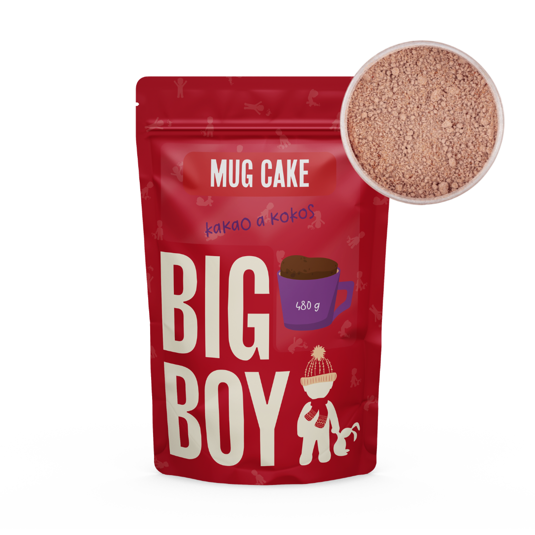 BIG BOY MUG CAKE - kakao a kokos 480 g