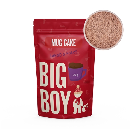 BIG BOY® Mug Cake - Kakao a kokos 480 g EKO BIG BOY® Mug Cake - Kakao a kokos 480 g EKO