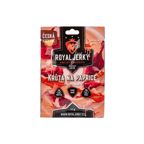 Royal Jerky: Krůta na paprice 22g