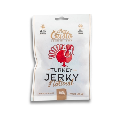 Krůtí jerky natural 100 g