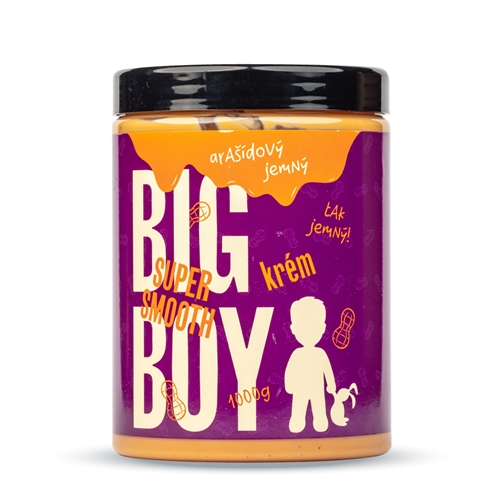 BIG BOY® Arašídový krém super smooth 1000g