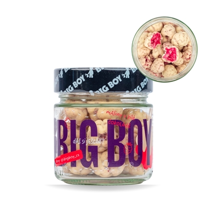 BIG BOY® Maliny v bílé čokoládě 70g