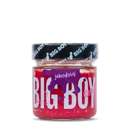 BIG BOY® Jahodový džem s xylitolem 220g
