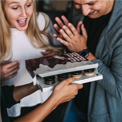 Degustační set Big Boy = 12 x 25 g senzačních příchutí