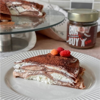 RECEPT: Palačinkový dort Míša řez