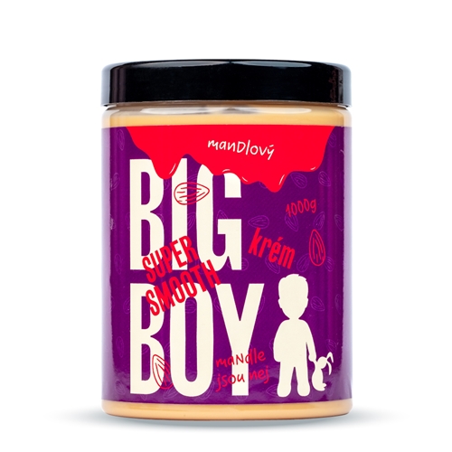 BIG BOY® Mandlový krém super smooth 1000g