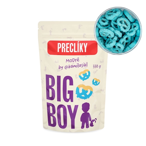 BIG BOY® Modrý preclík by @kamilasikl 330g - limitovaná edice