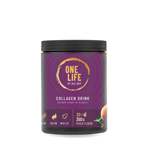 ONE LIFE Kolagen- broskev 350g