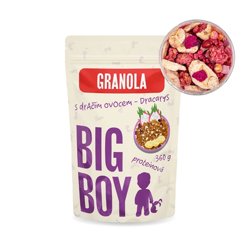 BIG BOY® Proteinová granola s dračím ovocem 360g