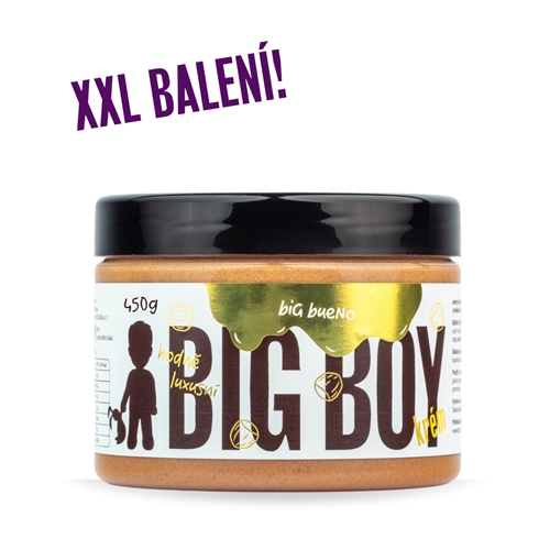 BIG BOY® Big Bueno - Jemný sladký lískooříškový krém 450g