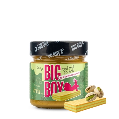 BIG BOY® Buď Milá, pistácie 200 g by @tatianazidekova