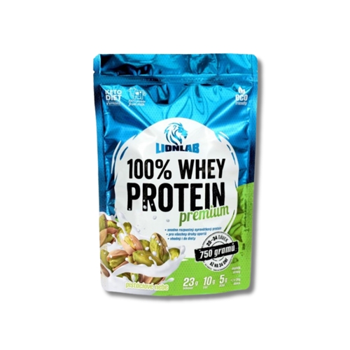 Lionlab: 100 % Whey Protein -pistáciové nebe 750 g