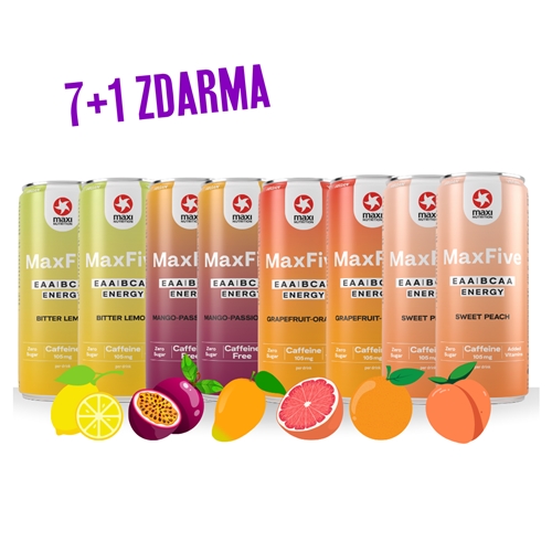 MaxFive set 330 ml 7+1 zdarma MaxFive set 330 ml 7+1 zdarma