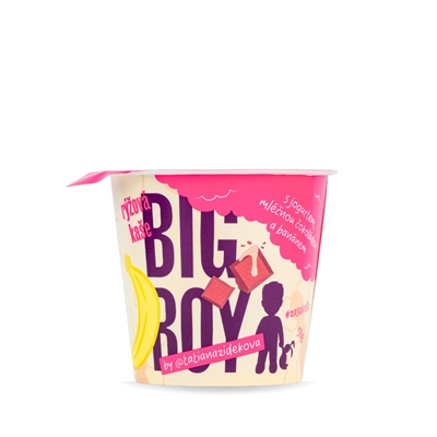 BIG BOY® Rýžová kaše s jogurtem by Tatiana v kelímku 50g BIG BOY® Rýžová kaše s jogurtem by Tatiana v kelímku 50g