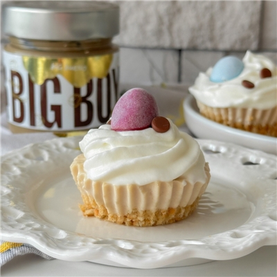 RECEPT: Big Bueno mini cheesecaky RECEPT: Big Bueno mini cheesecaky