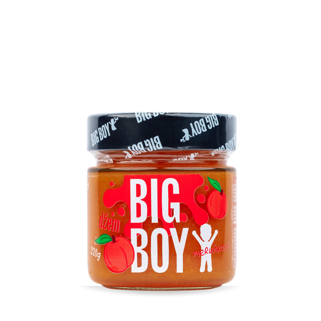 BIG BOY® Meruňkový džem s xylitolem 220g