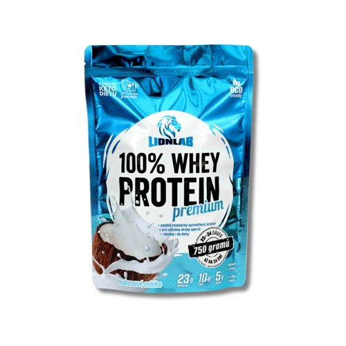 Lionlab: 100 % Whey Protein-kokosové mléko 750 g