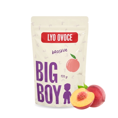 BIG BOY® Broskve plátky lyofilizované 120 g