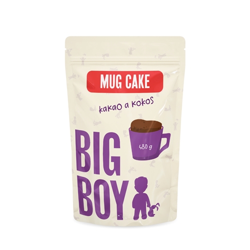 BIG BOY® Mug Cake -  Kakao a kokos 480 g EKO