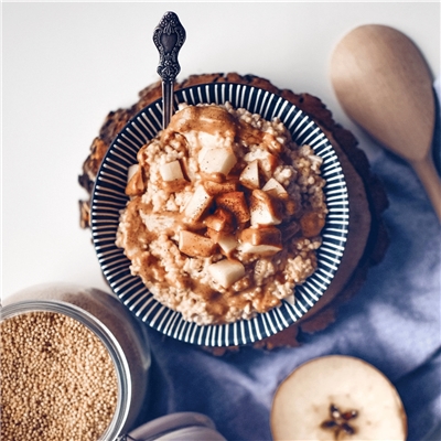 RECEPT: Jáhlová krémová kaše RECEPT: Jáhlová krémová kaše