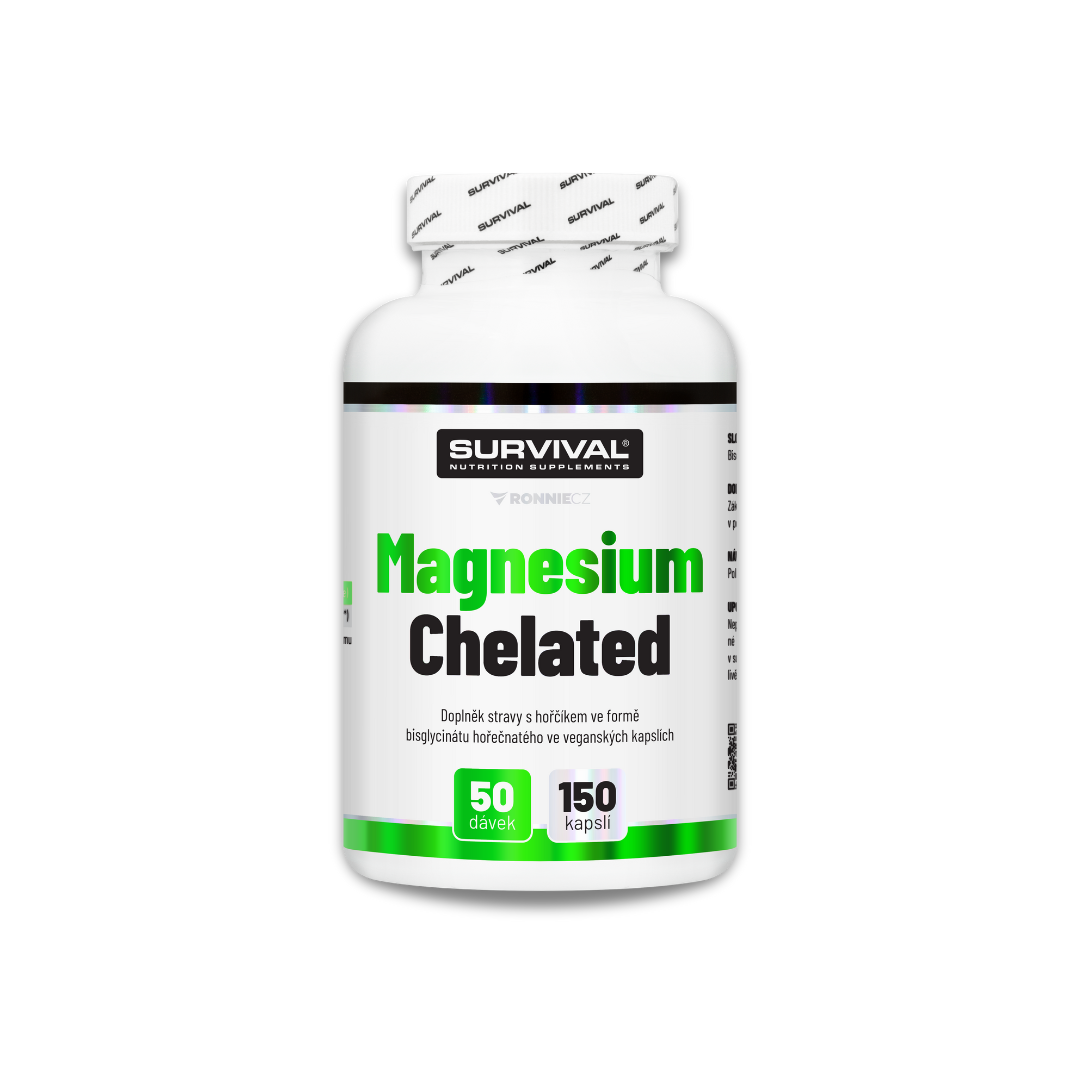 Survival: Hořčík - Magnesium Chelated, 150 cps