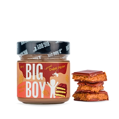 BIG BOY® Pekanový krém s příchutí dubajské čokolády 200g