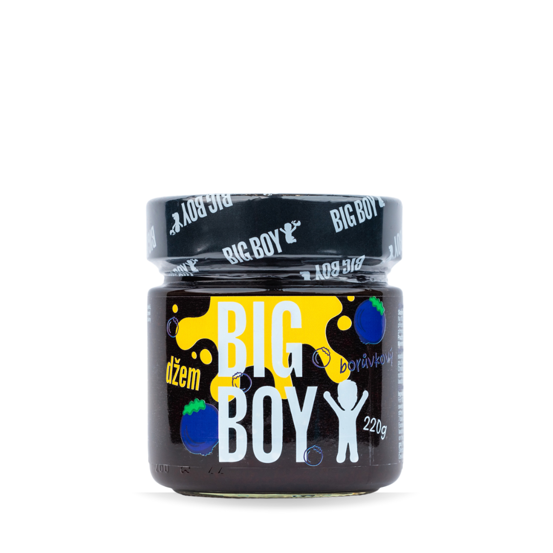 Big Boy džem s xylitolem 220 g - borůvka