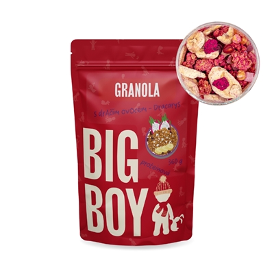 BIG BOY® Proteinová granola s dračím ovocem 360g