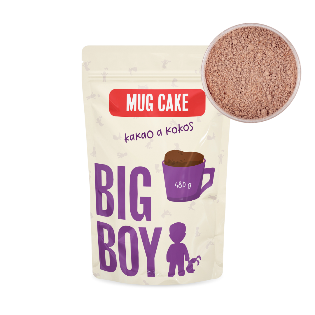 BIG BOY MUG CAKE - kakao a kokos 480 g