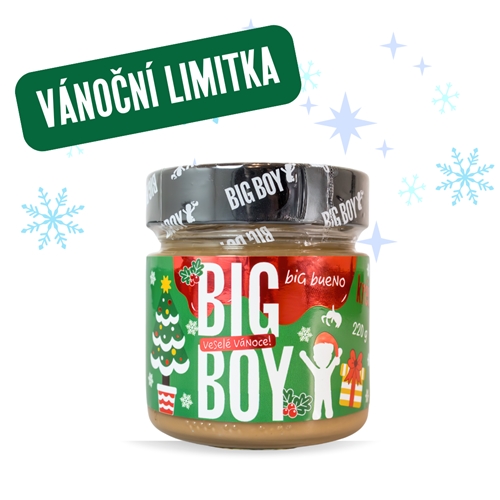 BIG BOY® Vánoční BIG Bueno - Jemný sladký lískooříškový krém 220g