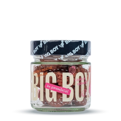 BIG BOY® Jahody v mléčné čokoládě 60g