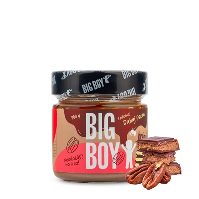 BIG BOY® Pekanový krém s příchutí dubajské čokolády 200g BIG BOY® Pekanový krém s příchutí dubajské čokolády 200g